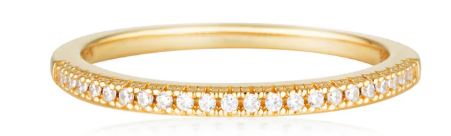 Georgini Iconic Bridal Anne Band Gold