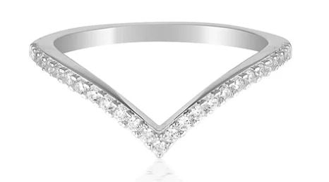 Georgini Rock Star V Silver Ring