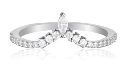 Georgini Rock Star Tiara Silver Ring