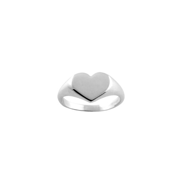 VT HEART SIGNET RING