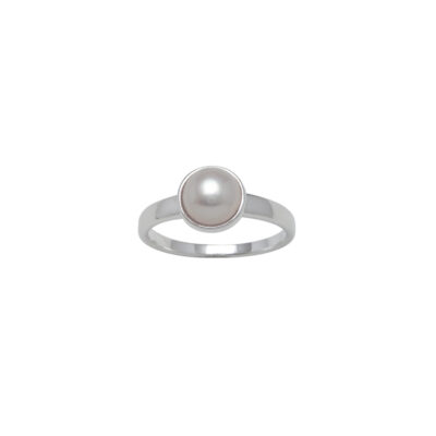 VT ROUND PEARL RING (6MM)