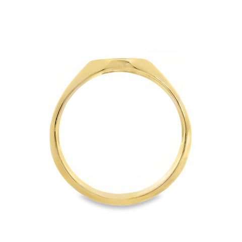Aime-Toi Cubic Zirconia Starburst Signet Ring