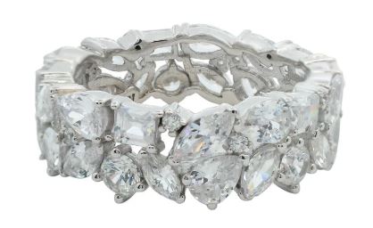Georgini Midnight Velvet Limited Edition Starlight Ring 7