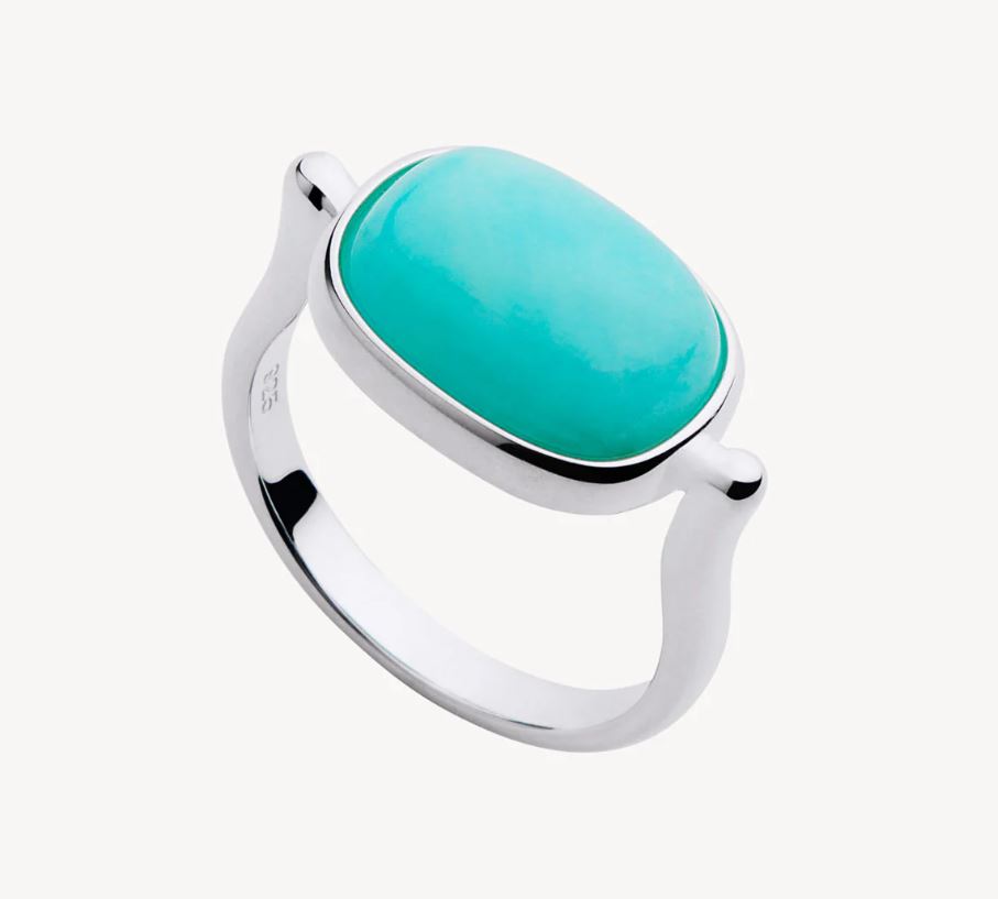 Najo Fleur Amazonite Ring