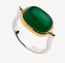 Najo Fleur Green Onyx Ring