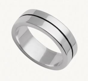 Najo Horizon Men's Silver Ring