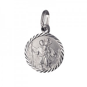 Sterling Silver St. Christopher Pendant