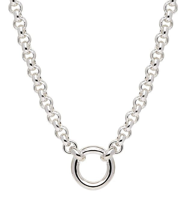 silver donut ring by Najo