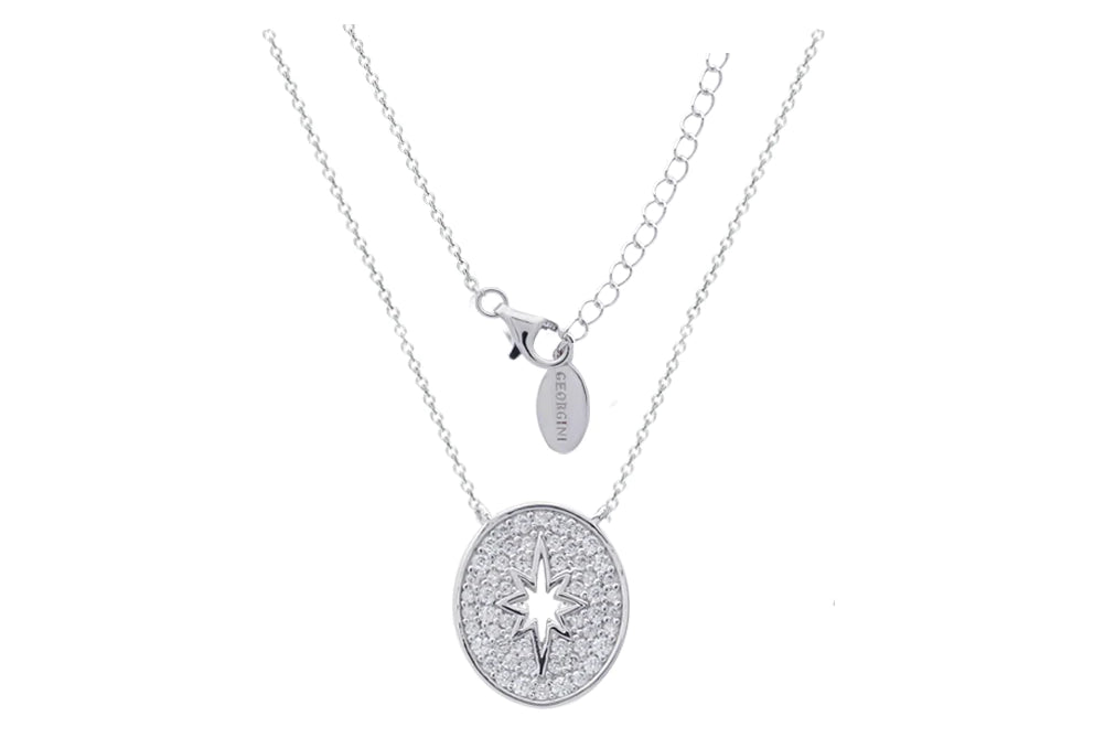 Georgini A Christmas journey follow the star pendant silver