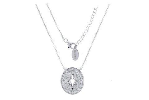 Georgini A Christmas journey follow the star pendant silver
