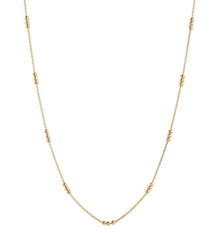 Najo Halcyon Chain Necklace 45cm Gold Plated