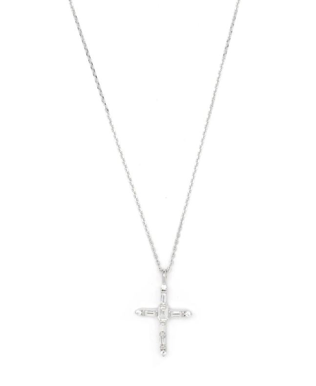 Georgini Gifts Baguette Cross Necklace