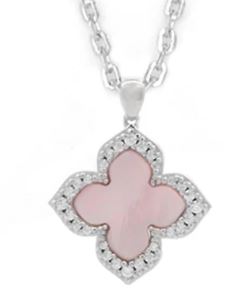 Georgini Sydney Soiree Fairwater Mother of Pearl Pendant Silver