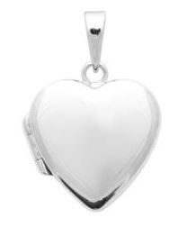Aime-Toi Sterling Silver Heart Locket Pendant