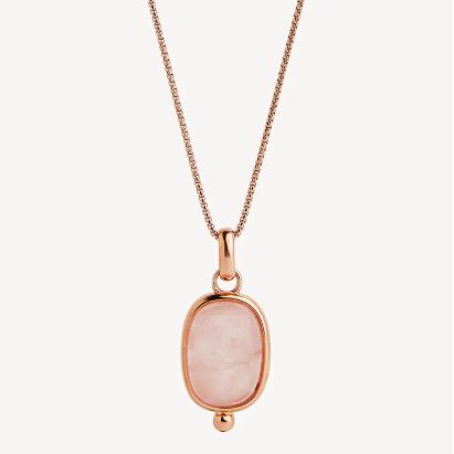Najo Fleur Rose Quartz Pendant