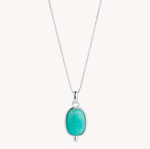 Najo Fleur Amazonite Pendant