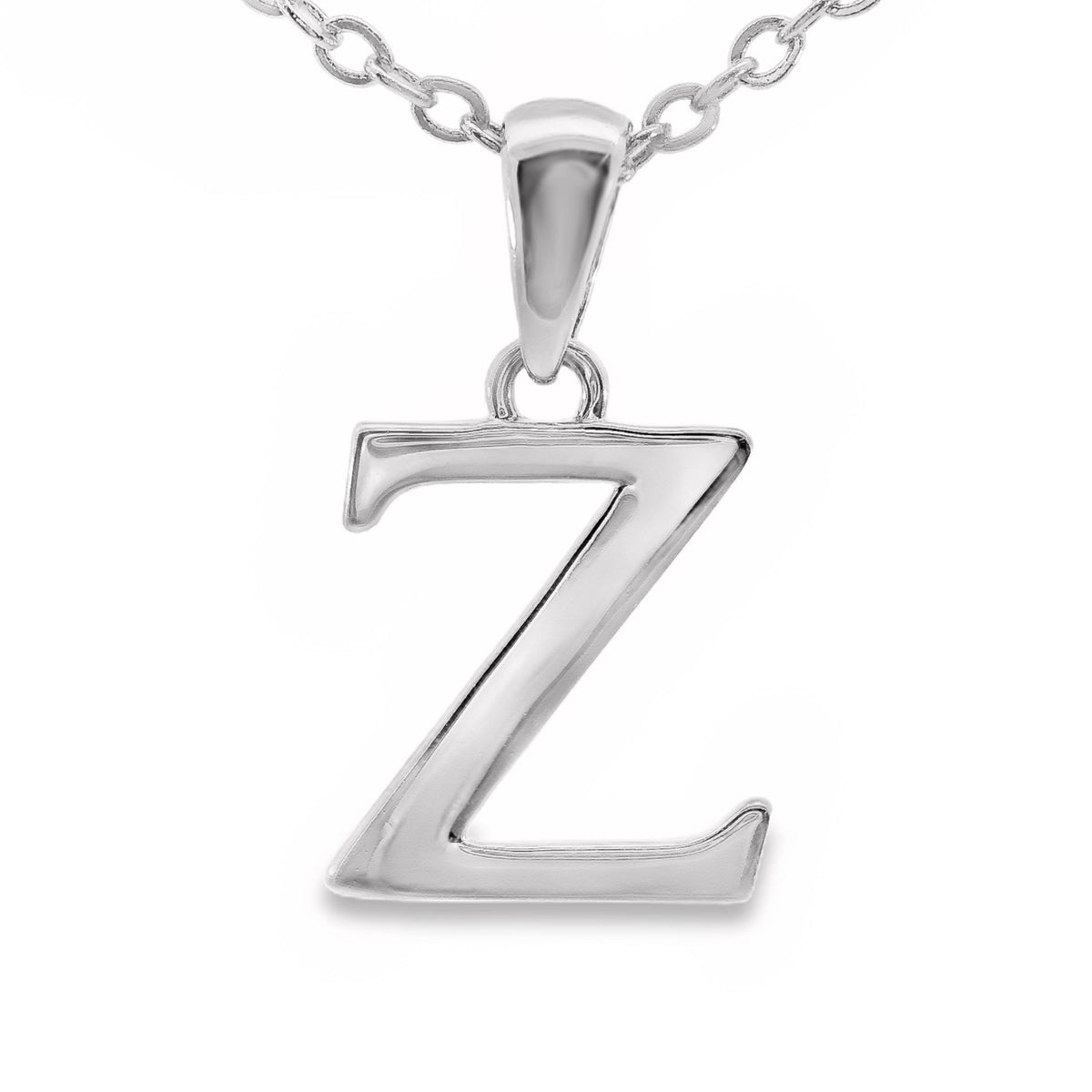 Sterling Silver Letter Z Pendant