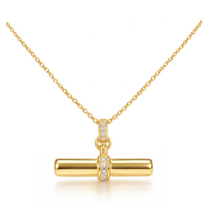 Georgini Alchemy Andy Fob Pendant Gold