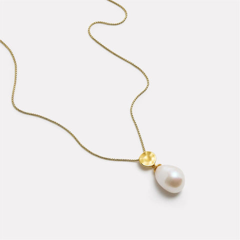 Najo Ocean Drift Pearl Necklace Gold