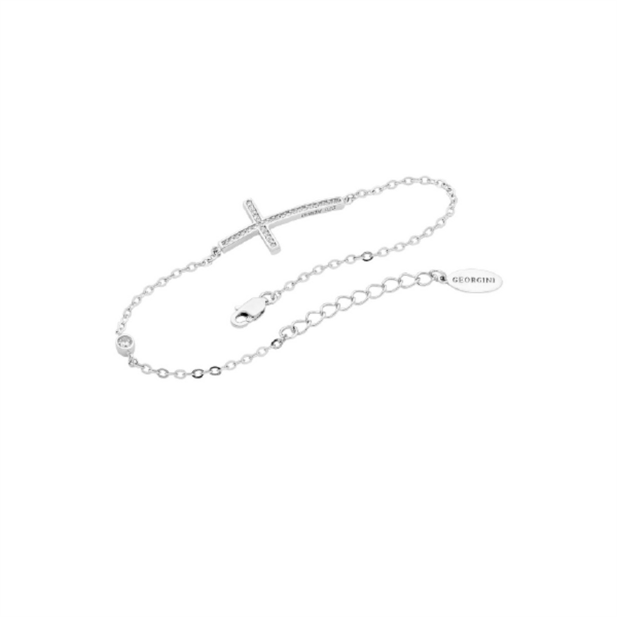Georgini Cross Bracelet Silver