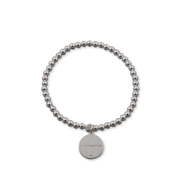 VT 4MM STRETCHY BRACELET WITH VT PLATE