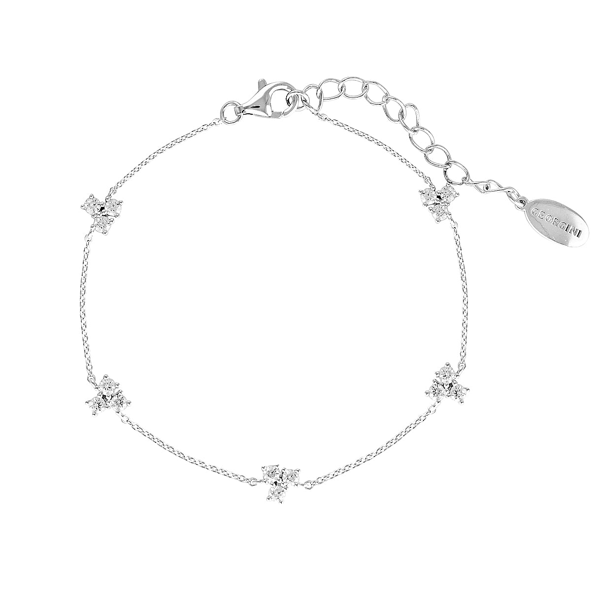 Georgini The Layered Edit Trios Bracelet Silver