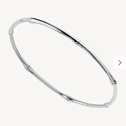 Najo Bamboo Bangle (Silver)