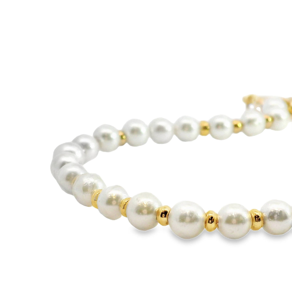 Aime-Toi Synthetic Gemstone Ball Bracelet