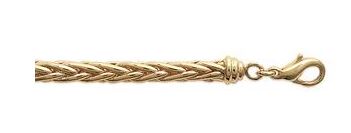 Gold Plated Palm Tree Link Bracelet