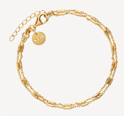 Najo Equilibrium Double-Strand Bracelet Gold