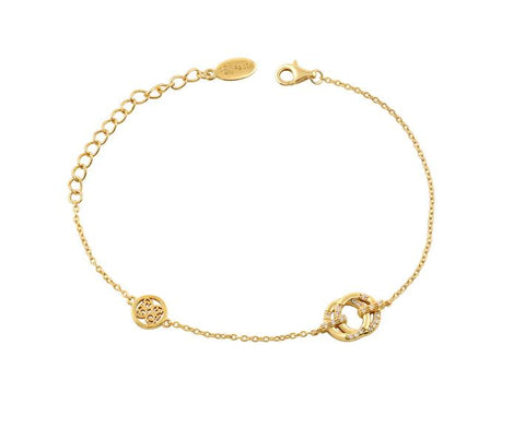 Georgini Alchemy Couture Link Bracelet Gold