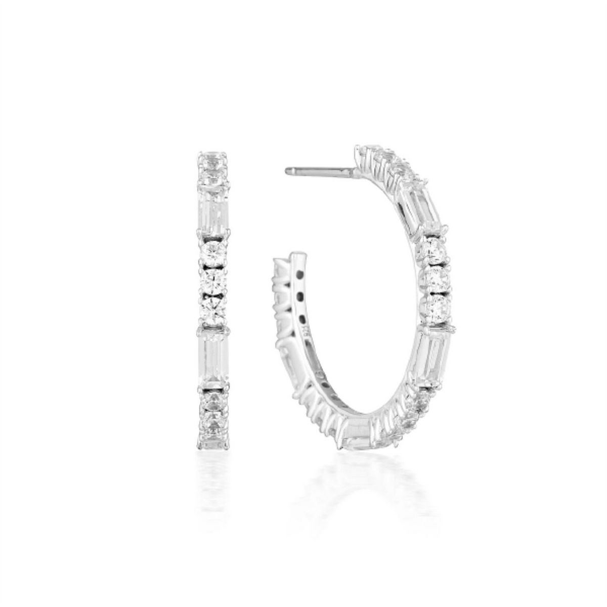 Georgini Irina Medium Hoop Silver