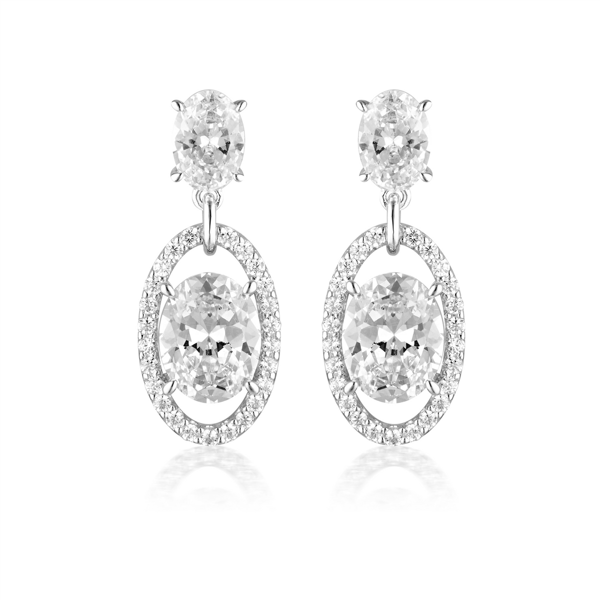 Georgini Aurora Heaven Earrings Silver
