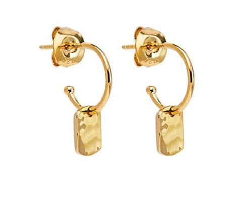 Najo Tigger Earrings (Yellow Gold)