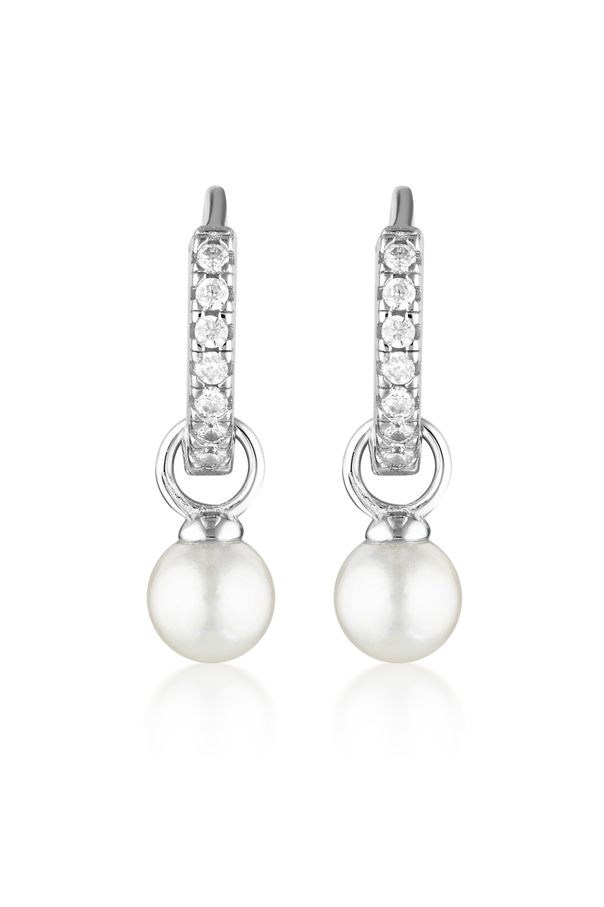 Georgini Red Carpet Baby Pearl Hoop