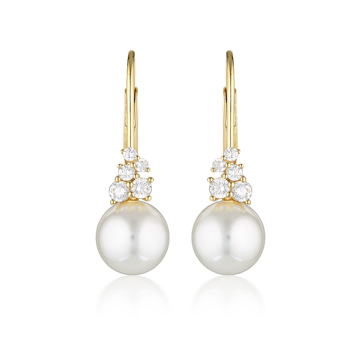 Georgini Red Carpet Govenors Earrings Gold