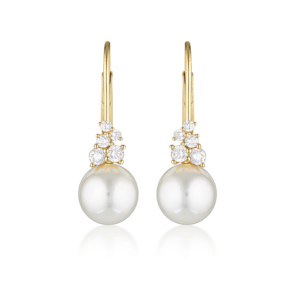 Georgini Red Carpet Govenors Earrings Gold
