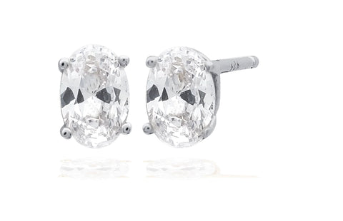 Georgini A Christmas journey Ellipse earrings silver