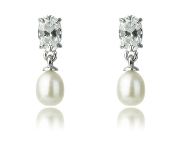 Georgini Oceans Whitsundays Freshwater Pearl Earrings