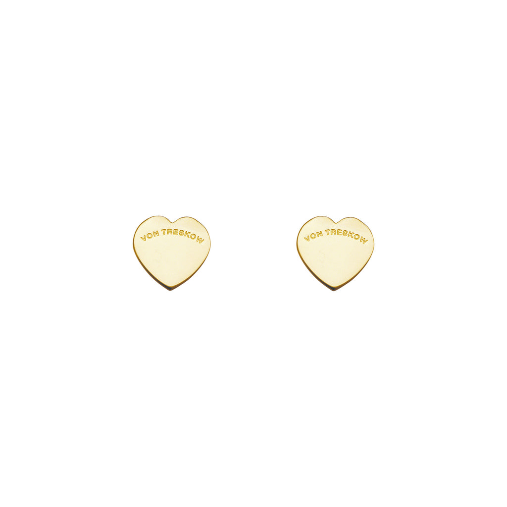 VT FLAT HEART STUDS