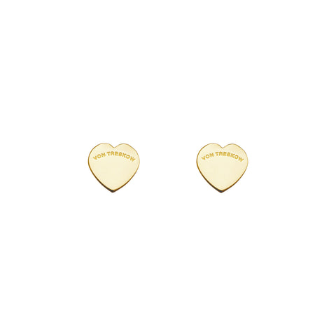 VT FLAT HEART STUDS