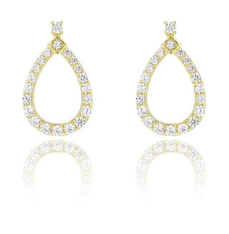 Georgini Goddess Freya Earrings Gold