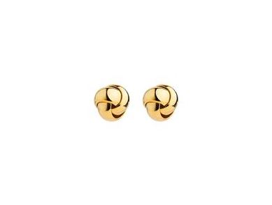 Najo Floret Stud Earrings Gold Plated