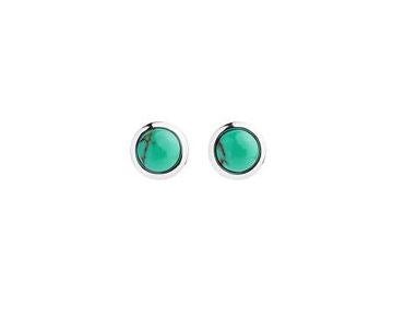 Najo Husk Turquoise Stud Earring