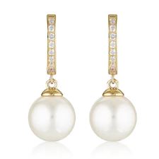 Georgini red carpet promendade earrings gold