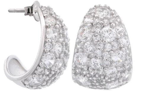 Georgini Sydney Soiree Rose Bay Earrings Silver