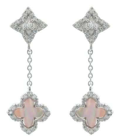 Georgini Sydney Soiree Fairwater Mother Of Pearl Drop Earrings