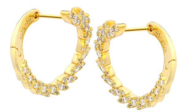 Georgini Sydney Soiree Point Piper Earrings Gold