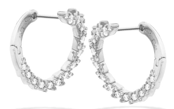 Georgini Sydney Soiree Point Piper Earrings Silver