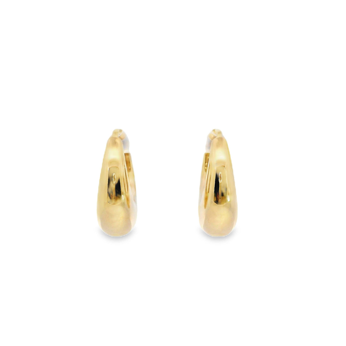 AIME-TOI 18ct Gold Plated Tapered Huggie Earrings